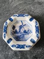 8-hoekige asbak in Delfts blauw, Ophalen of Verzenden