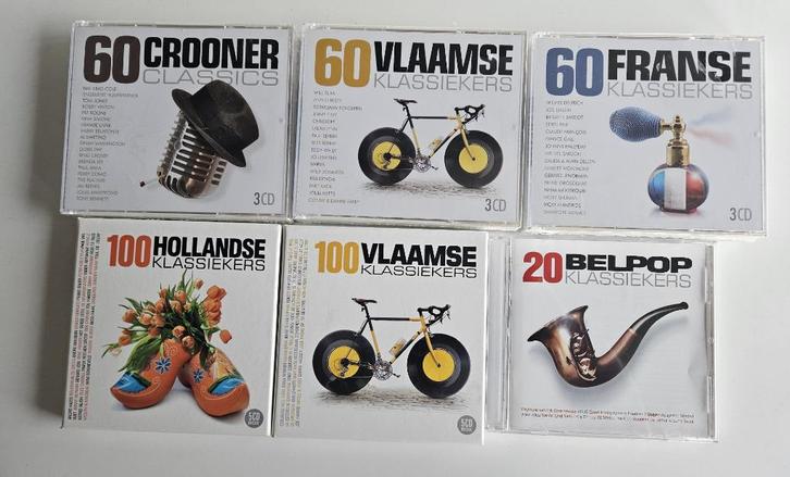 CD verzamelalbums Klassiekers en Franse Klassiekers, Cd's en Dvd's, Cd's | Verzamelalbums, Ophalen of Verzenden