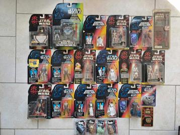 Vintage Star Wars Kenner Hasbro 1995 1996 1999 Figures New  beschikbaar voor biedingen