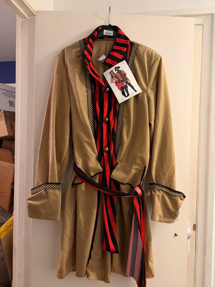 Carnaval piraat maat 52 (= XL, Kleding | Heren, Carnavalskleding en Feestkleding, Nieuw, Kleding, Overige maten, Ophalen