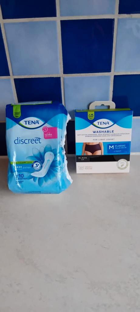 Afwasbaar zwart slipje van Tena maat M, Handtassen en Accessoires, Uiterlijk | Lichaamsverzorging, Nieuw, Overige typen, Ophalen of Verzenden