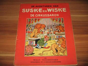 Suske en Wiske nr 21:  De cirkusbaron - 1DRUK beschikbaar voor biedingen