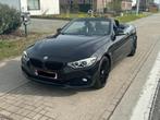 BMW 4 SERIE 425D CABRIO/PACK M/SPORT/AUTO/XENON/218 CH, Carnet d'entretien, Cuir, ABS, Noir