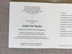 Soldaat paracommando J.De Rycke Waarschoot +2010, Ophalen of Verzenden, Bidprentje