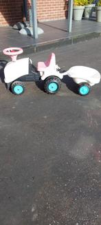 Tractor met kar, Ophalen