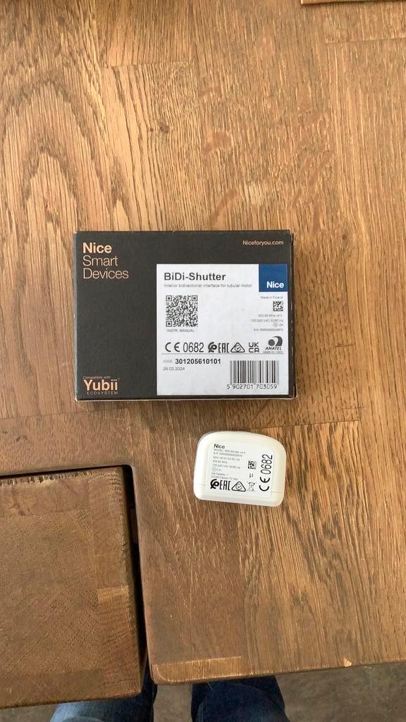 Nice BD Shutter rolluik ontvanger, Doe-het-zelf en Bouw, Elektriciteit en Kabels, Nieuw, Overige typen, Ophalen of Verzenden