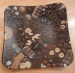 Plat à biscuits ou chocolats, Enlèvement, Utilisé, Verre