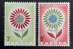 Belgique : COB 1298/99 ** Europe 1964, Neuf, Europe, Sans timbre, Timbre-poste