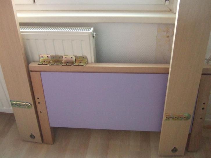 lit cadre de lit 90 x 200 sauf tête de lit, Huis en Inrichting, Slaapkamer | Bedden, Gebruikt, Eenpersoons, 90 cm, 200 cm, Hout