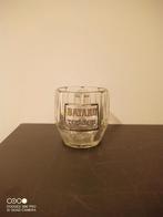 Oud emaille bierglas Bayard Termonde Dendermonde, Verzamelen, Ophalen of Verzenden, Gebruikt, Glas of Glazen, Overige merken