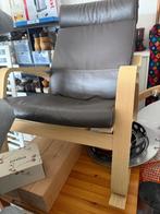 IKEA POANG  glose schommelstoe/chaise à bascule cuire 100€, Ophalen, Bruin, Hout, Zo goed als nieuw