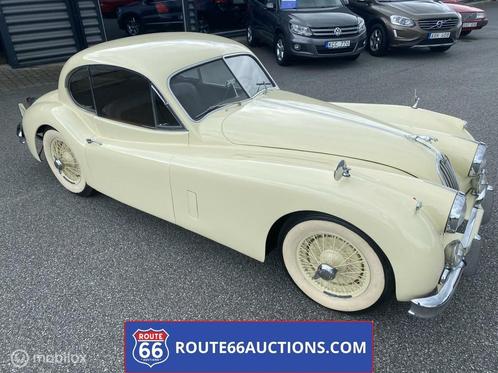 Jaguar XK140 3.4 Coupe 1956 | Route 66 Auctions, Auto's, Oldtimers, Bedrijf, Te koop, Lederen bekleding, Jaguar, Benzine, Berline