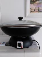 Elektrische wok/fondue, Zo goed als nieuw, Wok, Ophalen