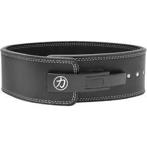 Embossed black lever belt 13mm - IPF approved, Sport en Fitness, Fitnessmaterialen, Nieuw, Overige typen, Buik, Ophalen