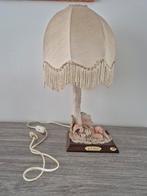 Vintage Italiaanse lamp, Ophalen, Hout