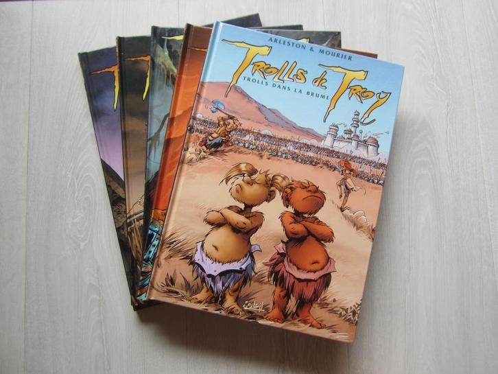Trolls de Troy, Lanfeust, Lanfeust des étoiles, Cixi de Troy, Boeken, Stripverhalen, Zo goed als nieuw, Meerdere stripboeken, Ophalen of Verzenden