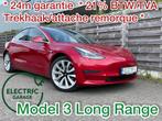 Model 3 grande autonomie * attache remorque* TVA21%, 5 places, Carnet d'entretien, Cuir, Berline