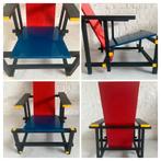Chaise Fauteuil Red & Blue Mondrian Gerrit Rietveld De Stijl, Ophalen