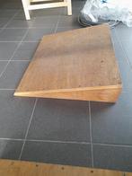 Oprijplaat  in hout., Ophalen