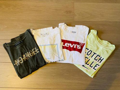 Pakket t-shirten voor meisje in maat 12 jaar, Kinderen en Baby's, Kinderkleding | Maat 152, Gebruikt, Meisje, Shirt of Longsleeve