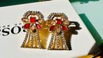 18K Gold plated sparkling cubic zirconia earrings, Ophalen of Verzenden