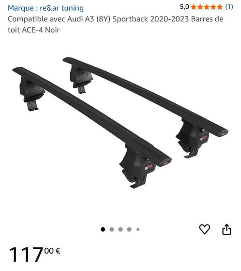 Barre de toit AUDI A3 8Y 2020 2021 2022 2023 - Re&ar tuning, Auto diversen, Dakdragers, Nieuw, Ophalen