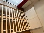 bed, Huis en Inrichting, Slaapkamer | Bedden, Ophalen, Gebruikt, Wit, Tweepersoons