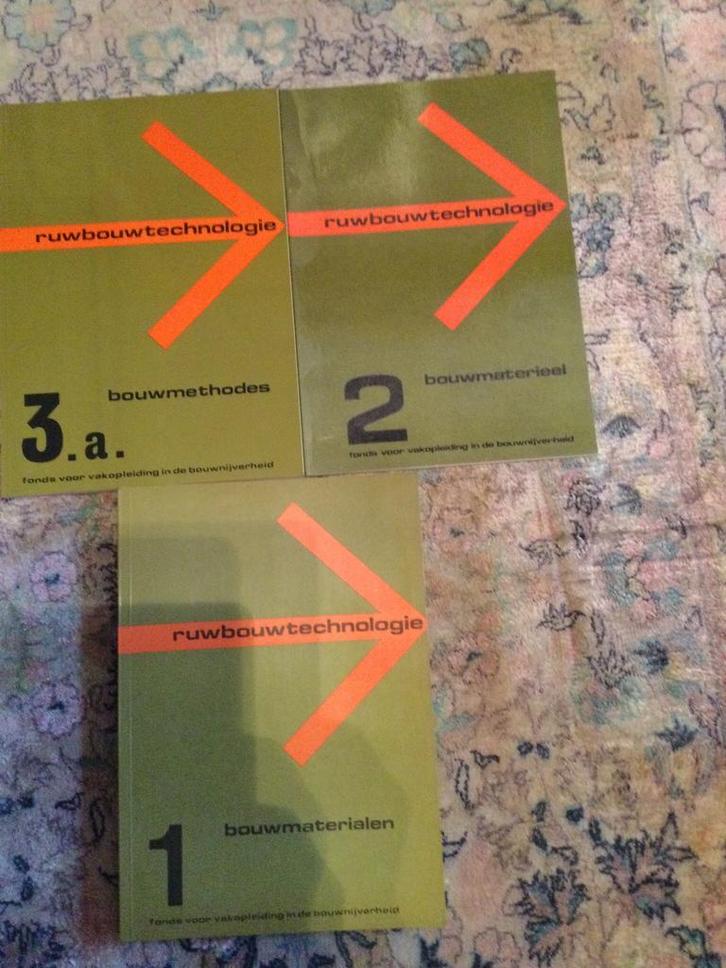 Studieboeken bouwkunde, Boeken, Techniek, Bouwkunde, Ophalen of Verzenden