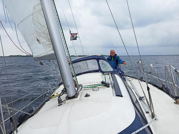 Zeiljacht met ligplaats, Watersport en Boten, Kajuitzeilboten en Zeiljachten, Gebruikt, Tourjacht of Cruiser, Polyester, 6 tot 9 meter