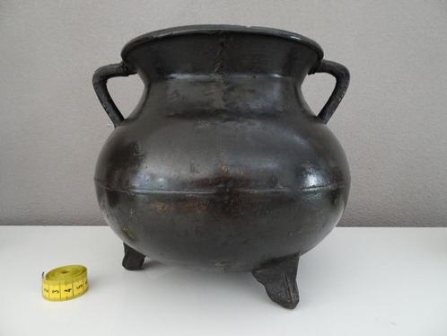 Antieke bronzen grape of kookpot 15e eeuw, Antiek en Kunst, Antiek | Brons en Koper, Brons, Ophalen of Verzenden