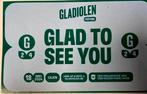 Gladiolen tickets 2 stuks 42 euro stuk, Tickets & Billets, Événements & Festivals