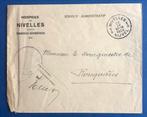 Ronquieres 1924, Timbres & Monnaies, Lettres & Enveloppes | Étranger, Enveloppe