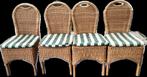 Rieten rotan stoelen, Huis en Inrichting, Ophalen, Gebruikt, Overige kleuren, Riet of Rotan