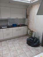 Gratis keukenblok, Huis en Inrichting, Ophalen, Gebruikt, Wit, Enkelwandige keuken