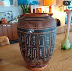 Grand vase épais en céramique vintage Akru Klinker, Enlèvement ou Envoi