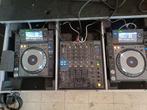 Pioneer 2x CDJ 2000 nxs + DJM 800 + flightcase, Platine, Enlèvement, Utilisé, Pioneer