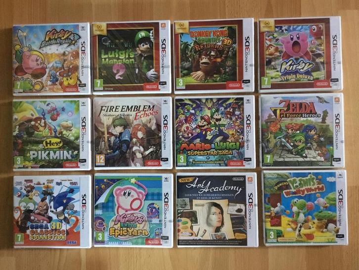 Nintendo 3DS games - nieuw, Games en Spelcomputers, Games | Nintendo 2DS en 3DS, Nieuw, Ophalen of Verzenden