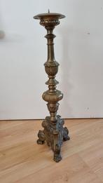 Grote 62cm bronzen kerkkandelaar, Ophalen of Verzenden