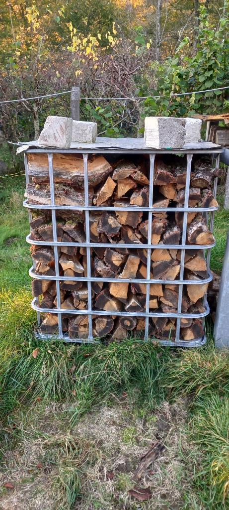 Bois de chauffage  chêne, Jardin & Terrasse, Bois de chauffage, Bûches, Chêne, Moins de 3 m³, Enlèvement