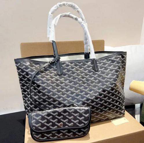 Goyard GM shopper - zwart, Handtassen en Accessoires, Tassen | Damestassen, Nieuw, Shopper, Zwart, Verzenden