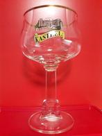 Glas voor kasteel bier met speciale voet., Verzamelen, Ophalen, Nieuw, Glas of Glazen, Overige merken