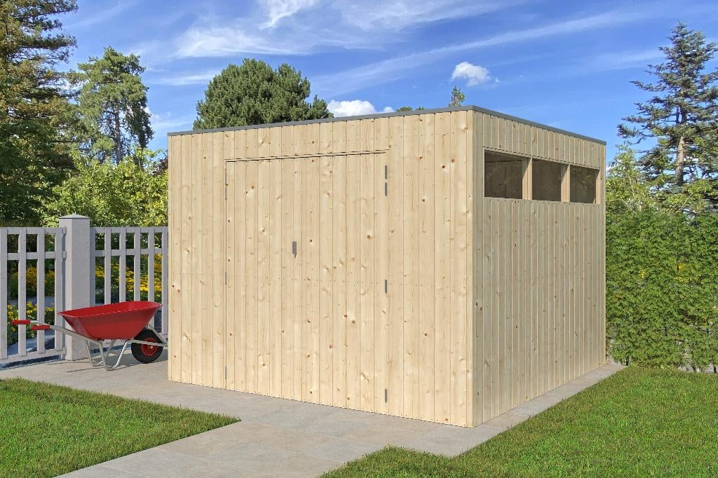 Nouvelle maison de jardin moderne Qube 8112, Hobby & Loisirs créatifs, Hobby & Loisirs Autre, Neuf, Envoi