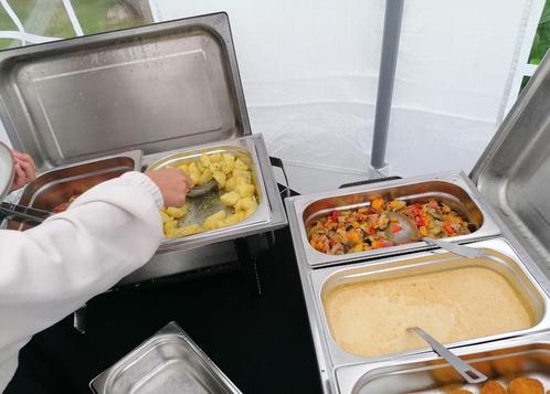 Bain marie - Chafing dish te huur, Hobby en Vrije tijd, Feestartikelen, Zo goed als nieuw, Feestartikel, Ophalen