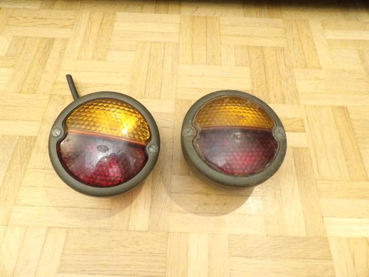 Minerva - achterlichten HEILA (2), Verzamelen, Militaria | Algemeen, Ophalen