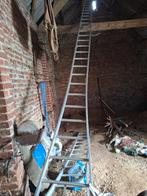 Aluminium ladder te koop, Ladder, Gebruikt, Ophalen of Verzenden