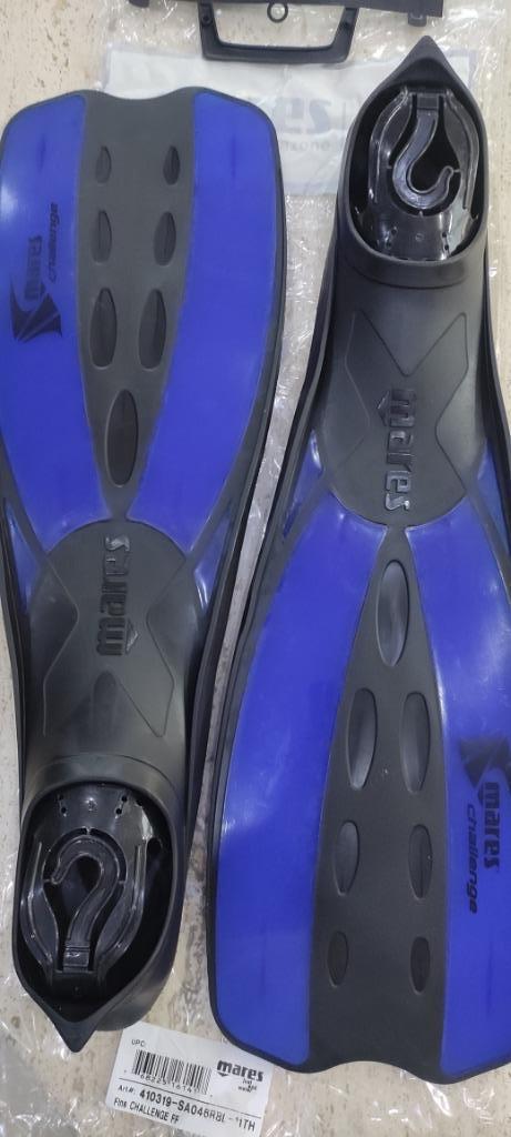 Mares Challenge - Palmen - Blauw en zwart (NIEUW), Watersport en Boten, Duiken, Nieuw, Zwem- of Duikvliezen, Ophalen of Verzenden