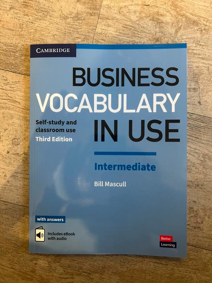 Business vocabulary in use intermediate book, Boeken, Schoolboeken, Zo goed als nieuw, Engels, Ophalen of Verzenden