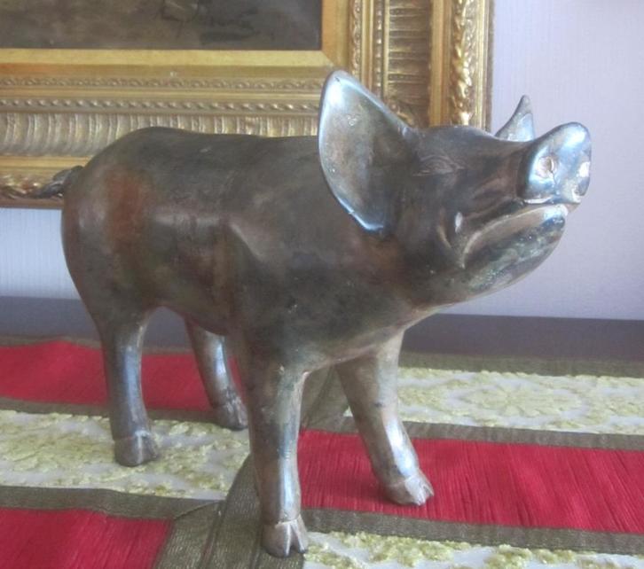 "Varken" - Pierre Chenet, Antiek en Kunst, Kunst | Beelden en Houtsnijwerken, Ophalen