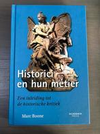 Marc Boone - Historici en hun metier, Boeken, Overige Boeken, Ophalen, Zo goed als nieuw, Marc Boone