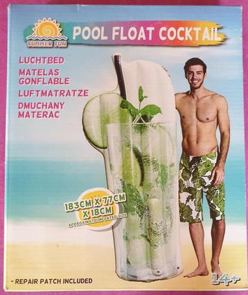 matelas gonflable « mojito » neuf, Enlèvement, Neuf
